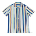 Gewebtes Rayonhemd für Männer im Sommer